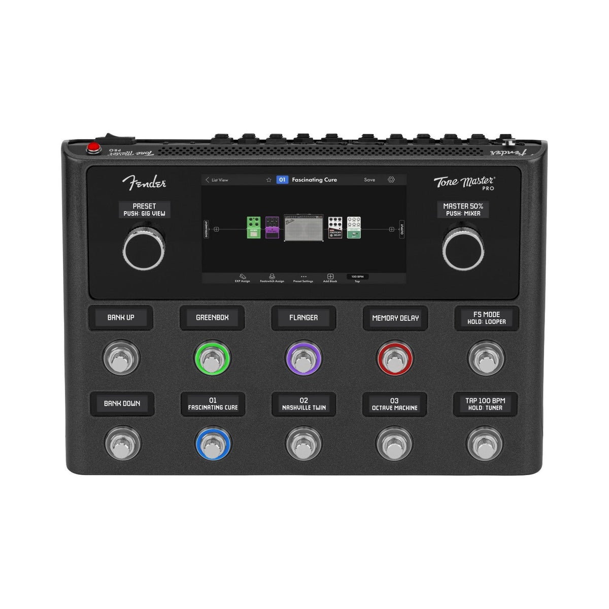 Fender Tone Master Pro Multi-Effects Guitar Pedal - MusicMarket