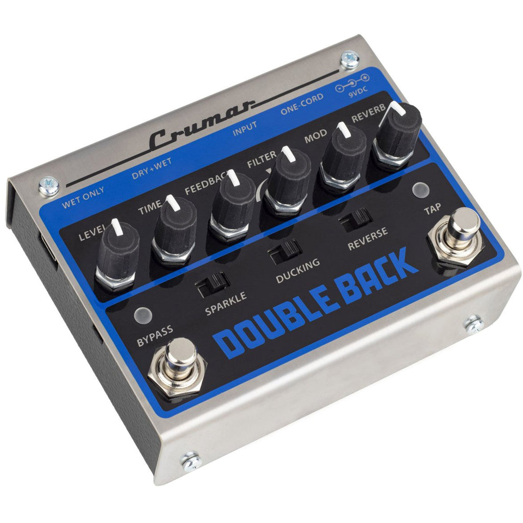 Crumar DOUBLE BACK - Versatile Digital Delay Pedal - View 2 | MusicMarket