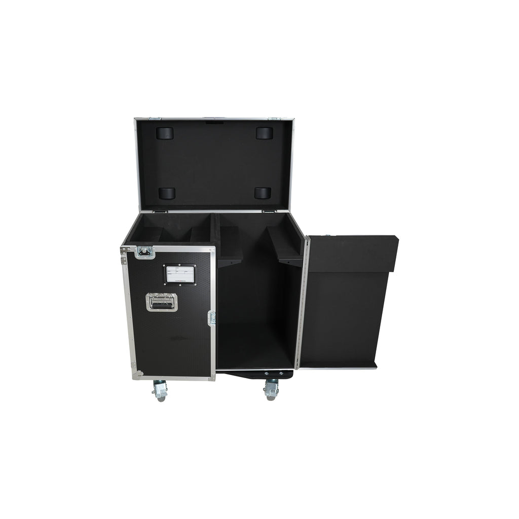ProX XS-MH30WASHX2W for Two Moving Head Fixtures ATA Flight Style Road Case with Casters - View 13 | MusicMarket