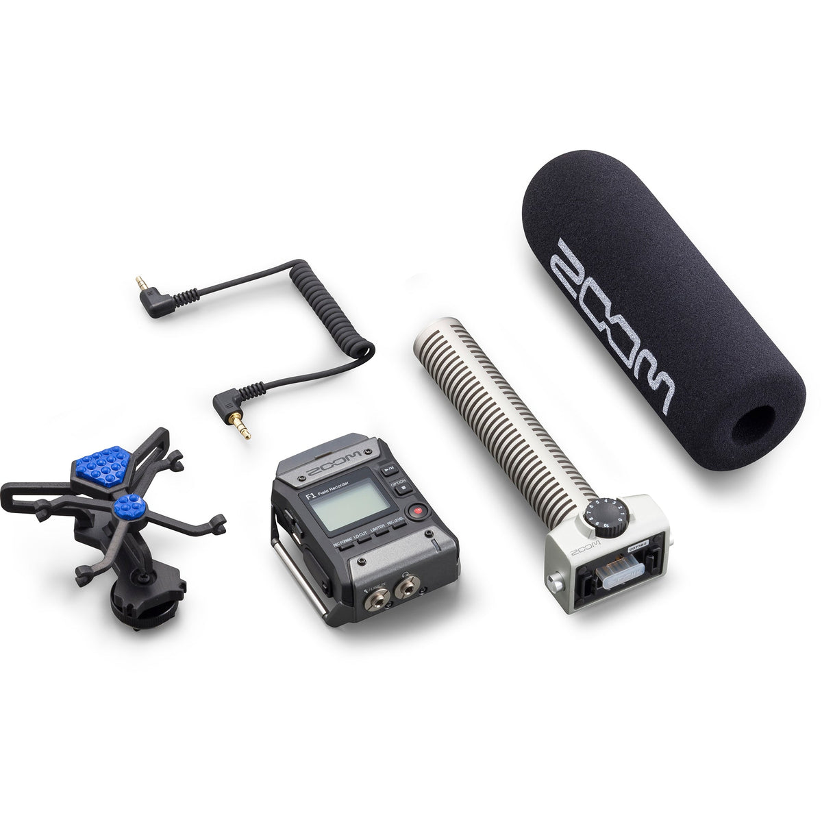 Zoom F1 Field Recorder Shotgun Package - View 5 | MusicMarket