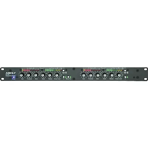Ashly Audio CLX-52 2-Channel Peak Compressor and Limiter - MusicMarket