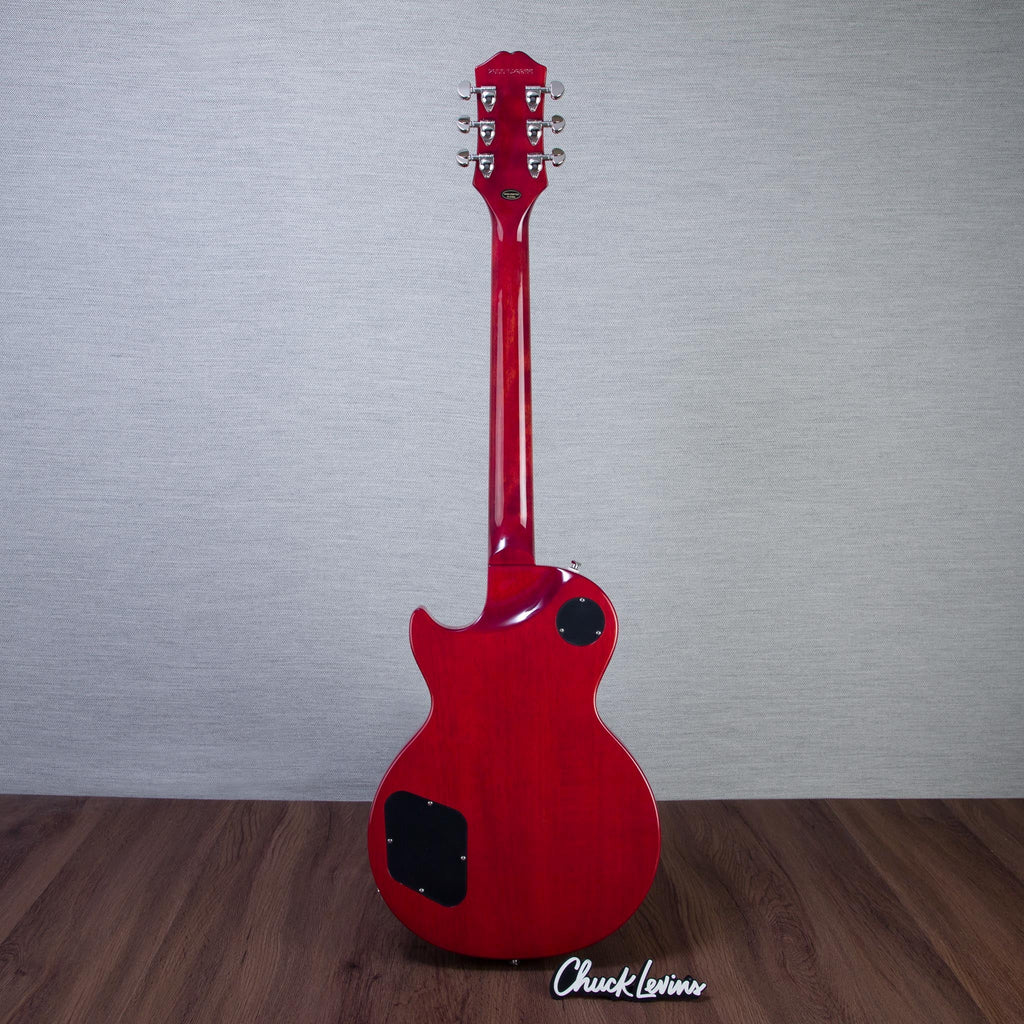 Epiphone Limited Edition Dealer Exclusive Futura Les Paul Custom Figured Electric Guitar - Rally Red Gloss -