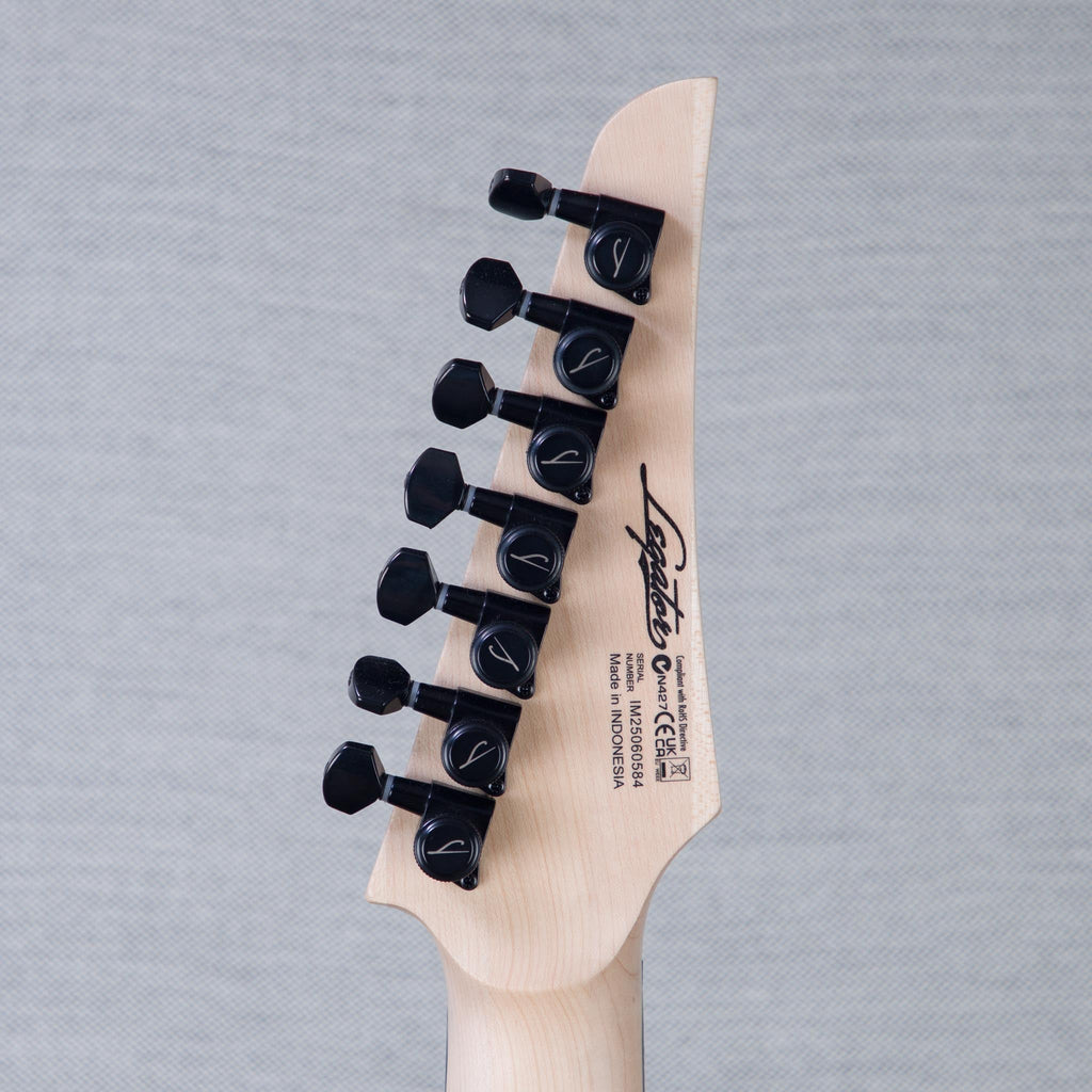 Legator N7FSS Ninja 7-String Multiscale Electric Guitar - Satin Death Valley - View 7 | MusicMarket