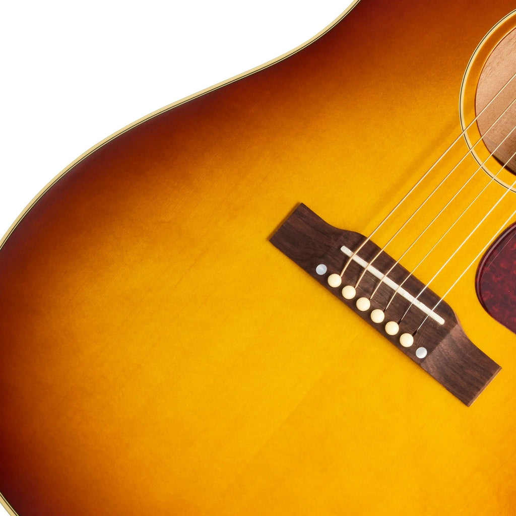 Epiphone J-45 Standard EC Acoustic Electric Guitar - Honey Burst - View 8 | MusicMarket