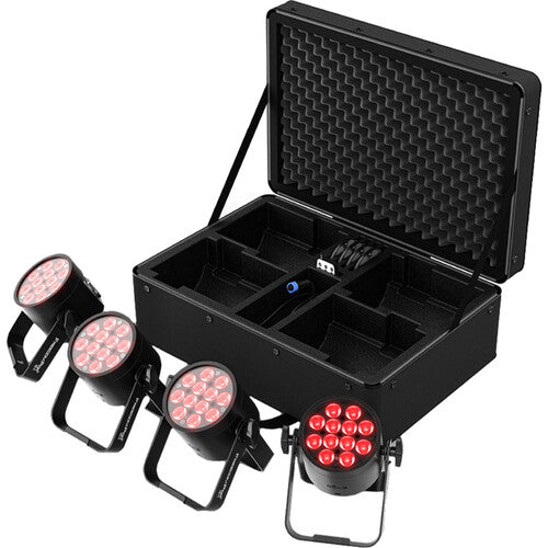 Chauvet DJ Freedom Par Q12 Battery-Powered RGBA LED Fixture - 4 Pack - View 2 | MusicMarket
