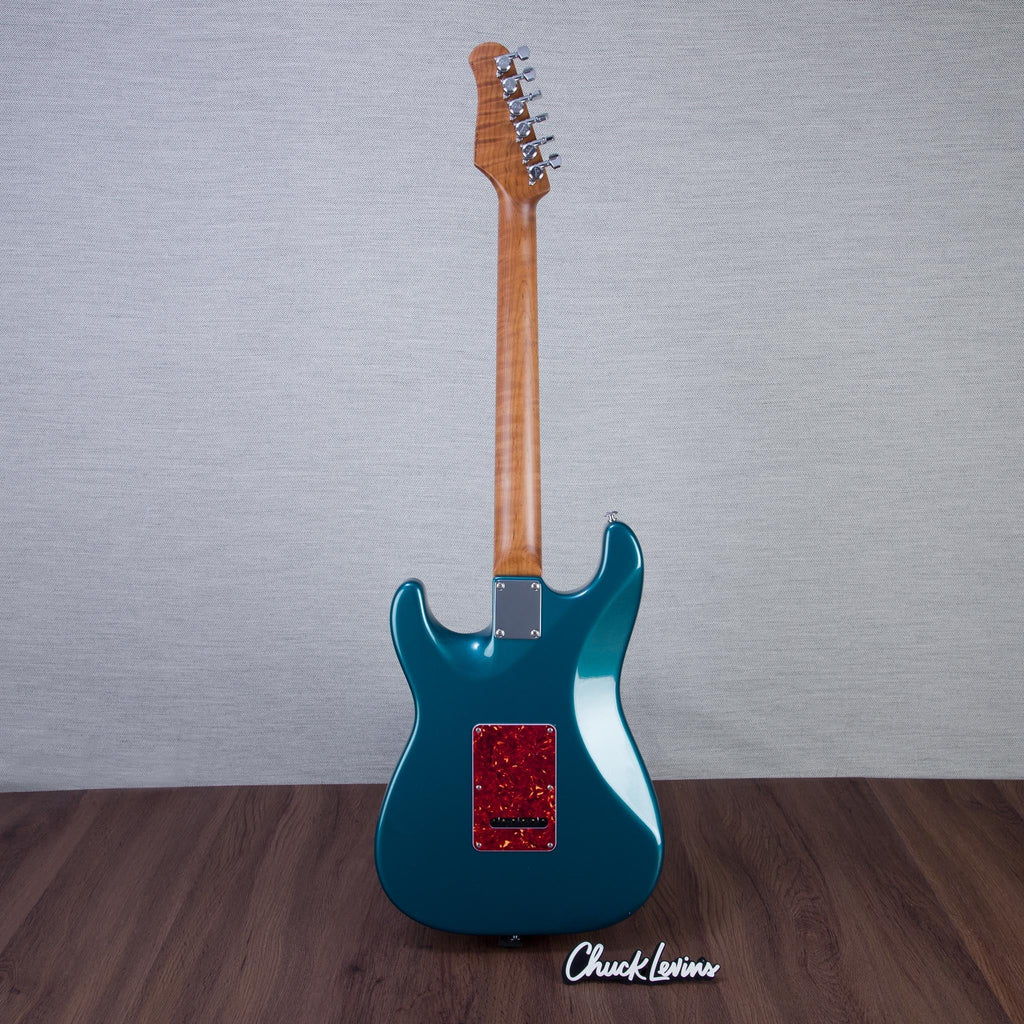 Suhr Limited Edition Classic S Antique Metallic Electric Guitar - Ocean Turquoise Metallic - #78113 - View 6 |
