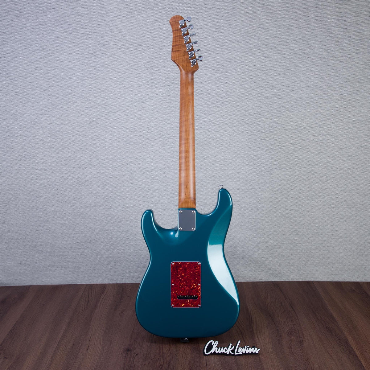 Suhr Limited Edition Classic S Antique Metallic Electric Guitar - Ocean Turquoise Metallic - #78113 - View 6 |