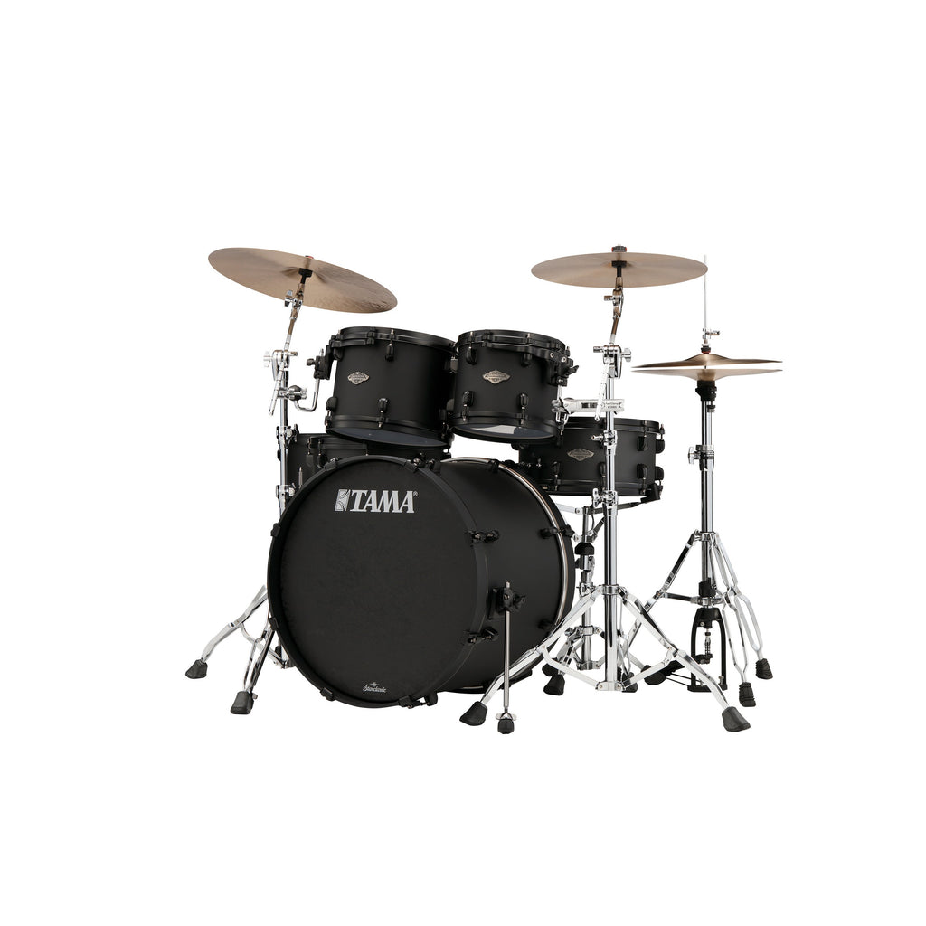 Tama Starclassic Performer 5-Piece Shell Pack with 22-Inch Kick - Flat Black - View 3 | MusicMarket