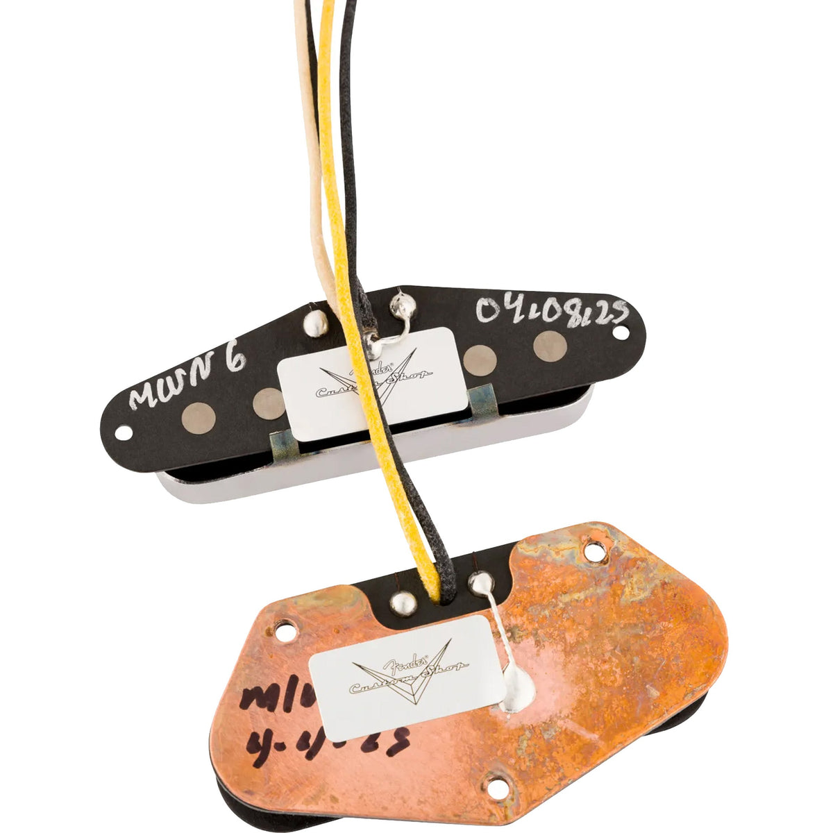 Fender Custom Shop '55/'56 Whiteguard Telecaster Single-Coil Pickup Set of 2 - View 2 | MusicMarket