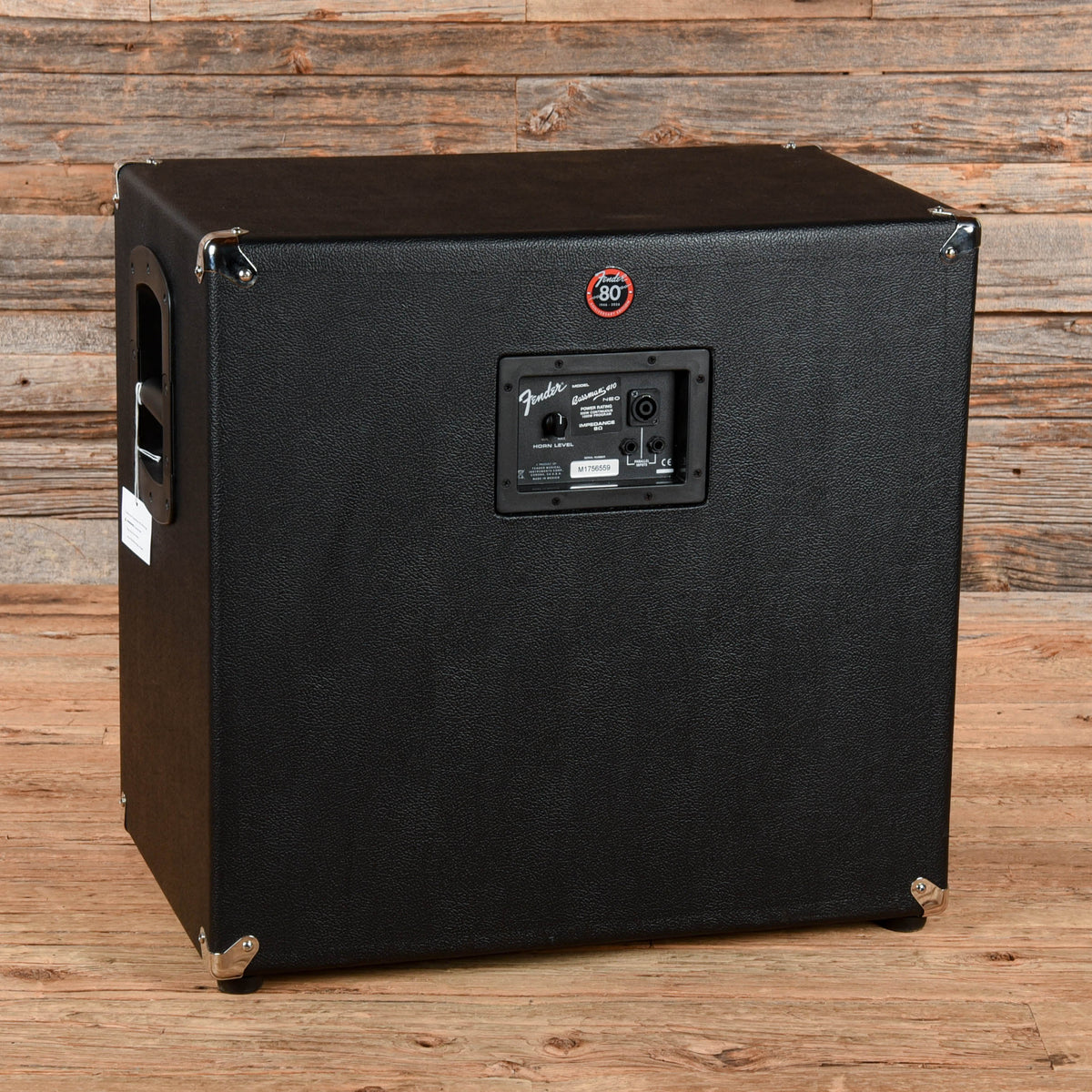 Fender Bassman 410 Neo 500-Watt 4x10" Bass Speaker Cabinet - Angle 2 | MUSICTONER