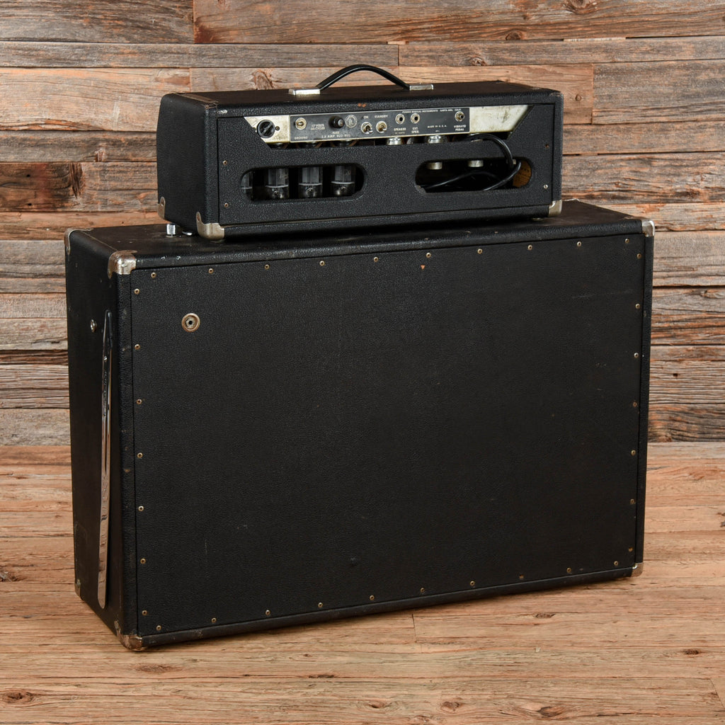 Fender Fender Showman w/ Cab 1967  - Dave Amato of REO Speedwagon - Angle 2 | MUSICTONER