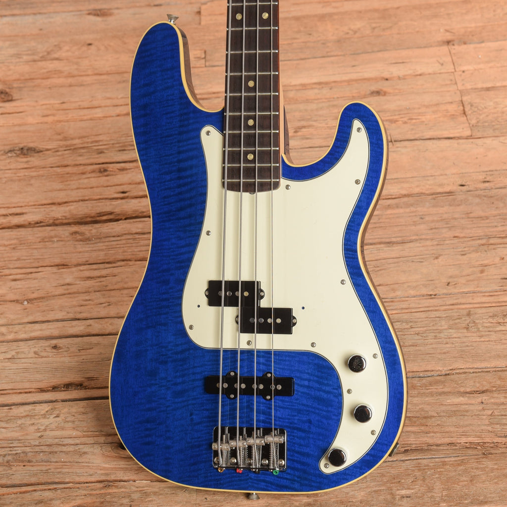 Fender Fender Aerodyne Classic P-Bass Special Transparent Blue 2006 - Angle 2 | MUSICTONER