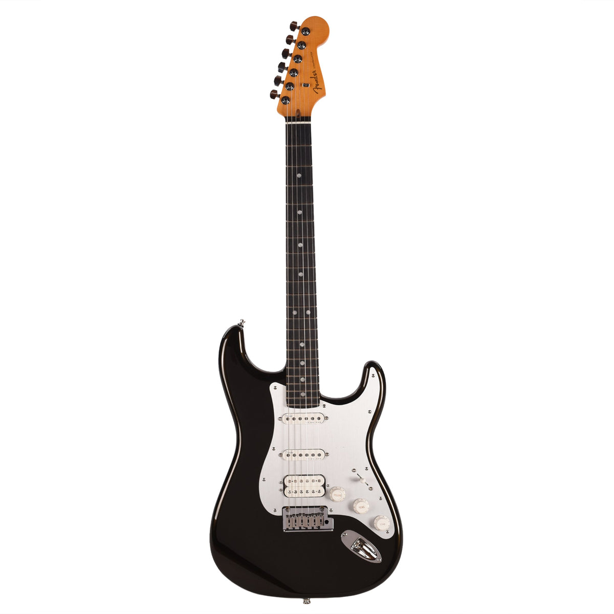 Fender American Ultra II Stratocaster HSS Texas Tea - Angle 4 | MUSICTONER