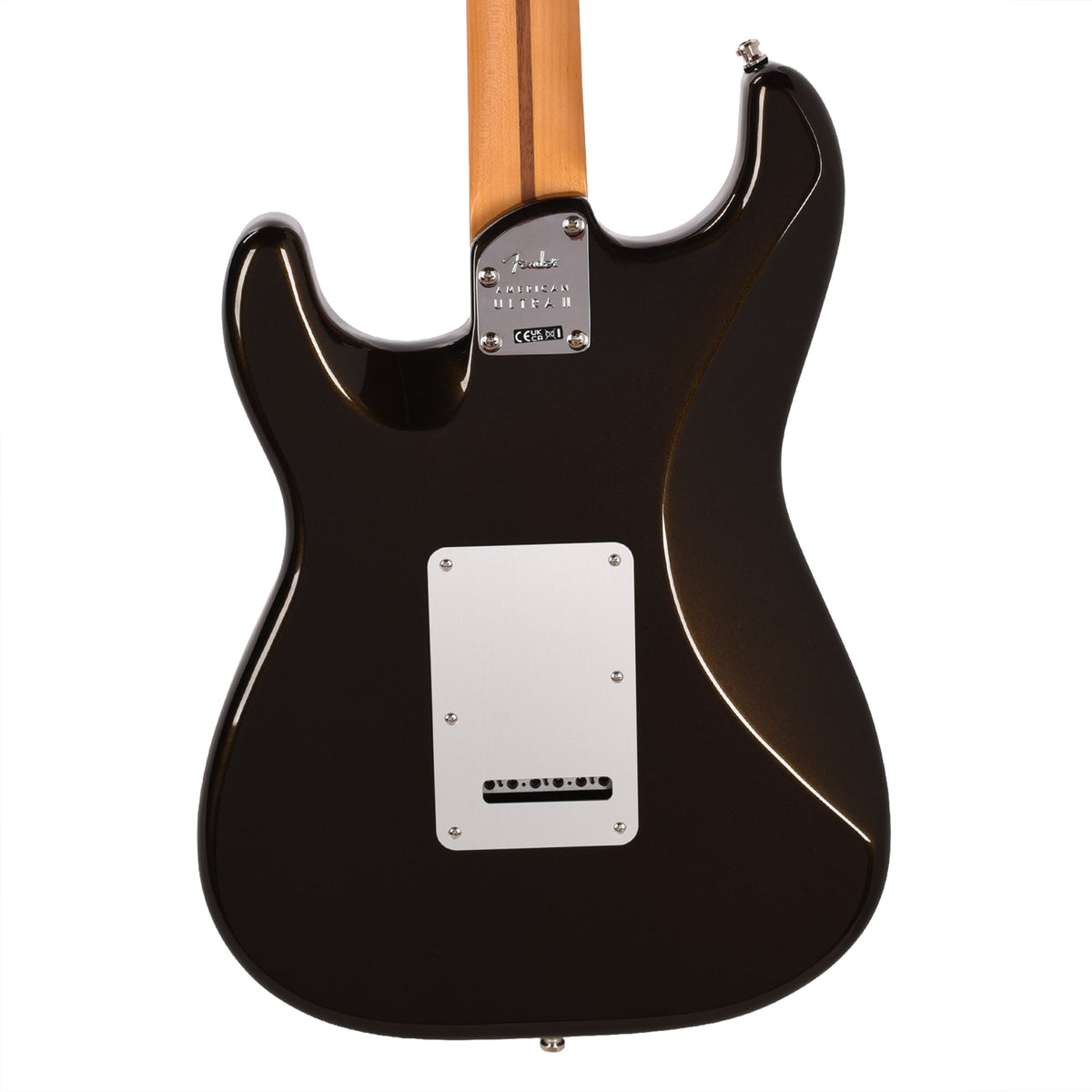 Fender American Ultra II Stratocaster HSS Texas Tea - Angle 3 | MUSICTONER