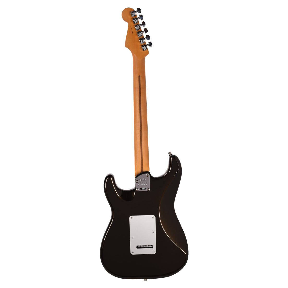 Fender American Ultra II Stratocaster HSS Texas Tea - Angle 5 | MUSICTONER