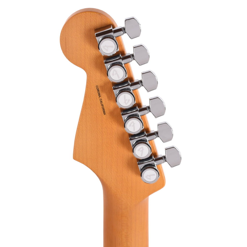 Fender American Ultra II Stratocaster HSS Texas Tea - Angle 7 | MUSICTONER