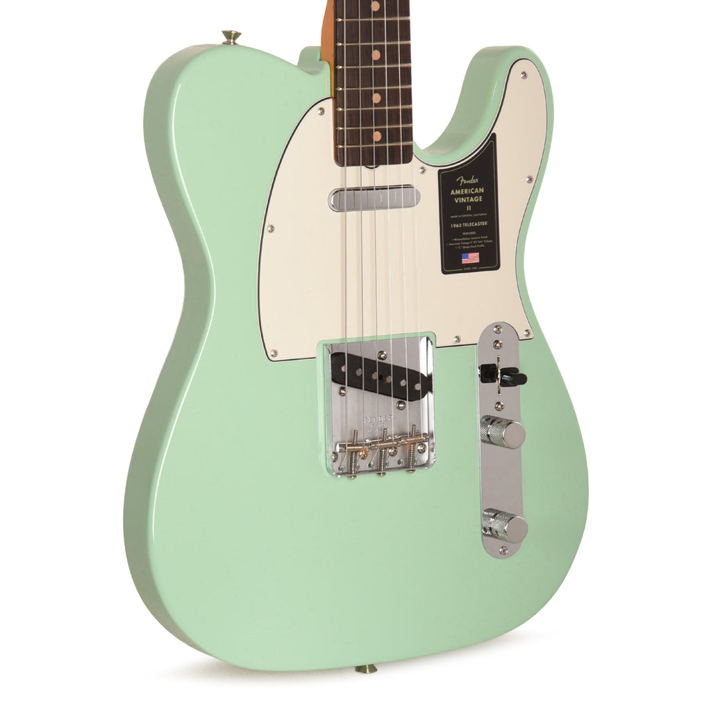 Fender American Vintage II 1963 Telecaster Surf Green - MUSICTONER