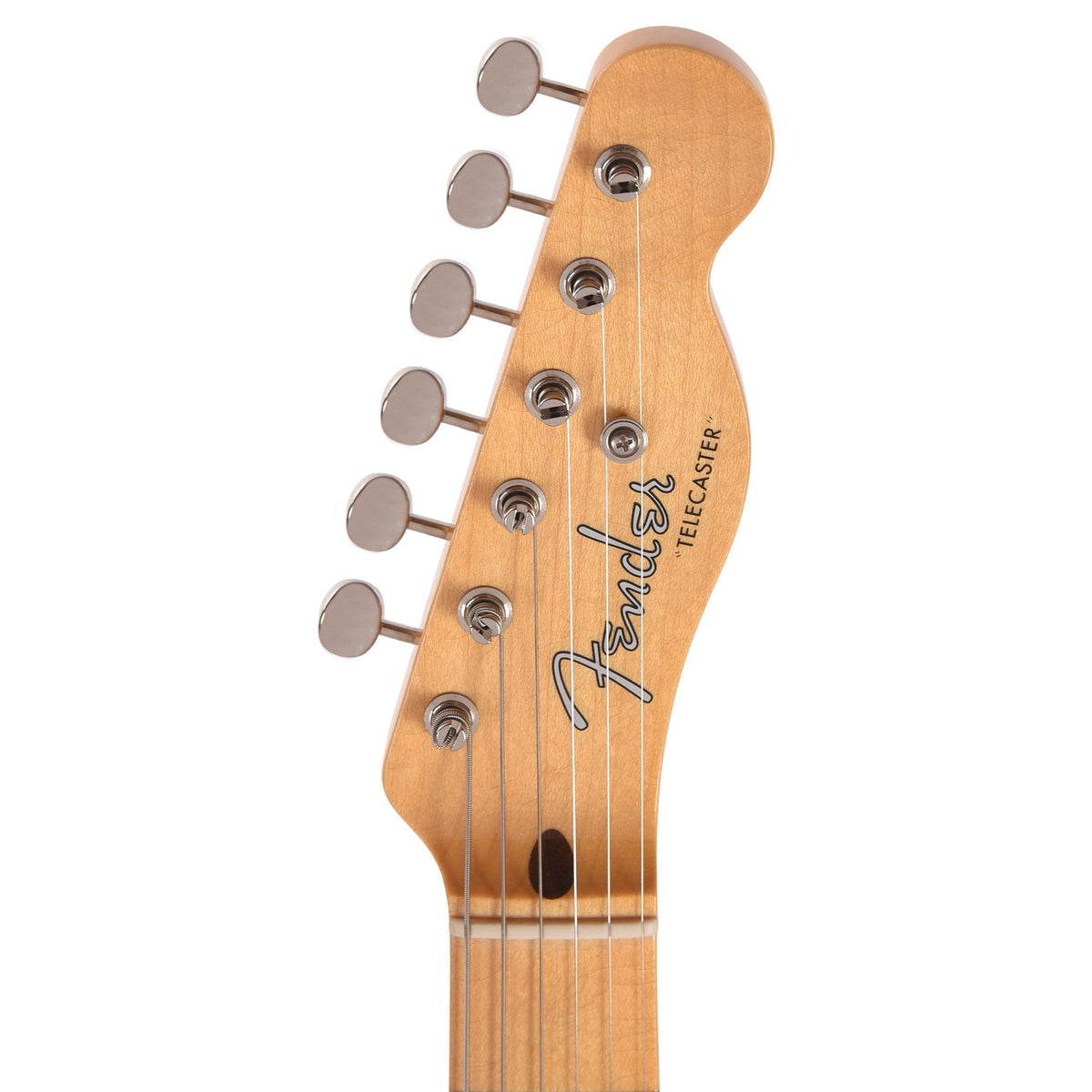 Fender Custom Shop 1955 Telecaster "Chicago Special" Deluxe Closet Classic Super Aged White - Angle 6 | MUSICTONER