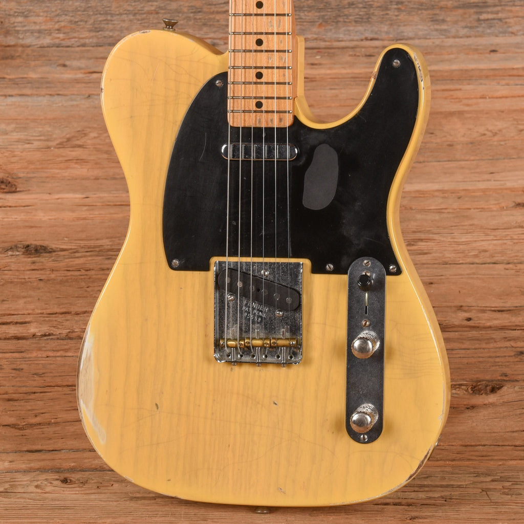 Fender Custom Shop '51 Nocaster Butterscotch Blonde 2005 - Angle 2 | MUSICTONER