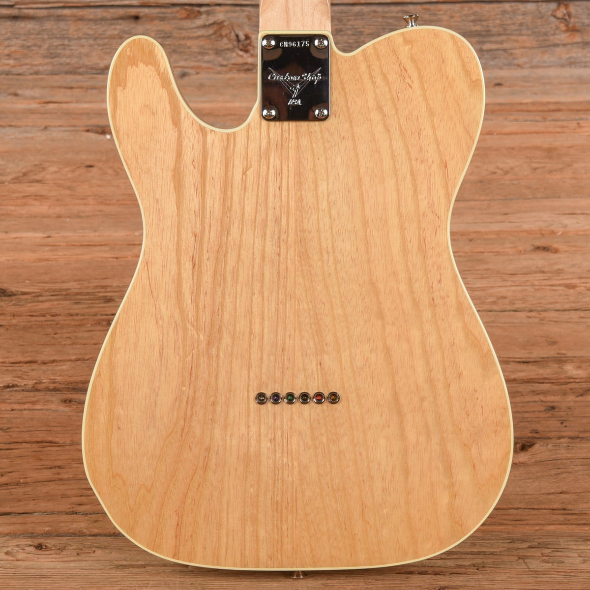 Fender Custom Shop Albert Collins Telecaster Natural 2002 - Angle 3 | MUSICTONER