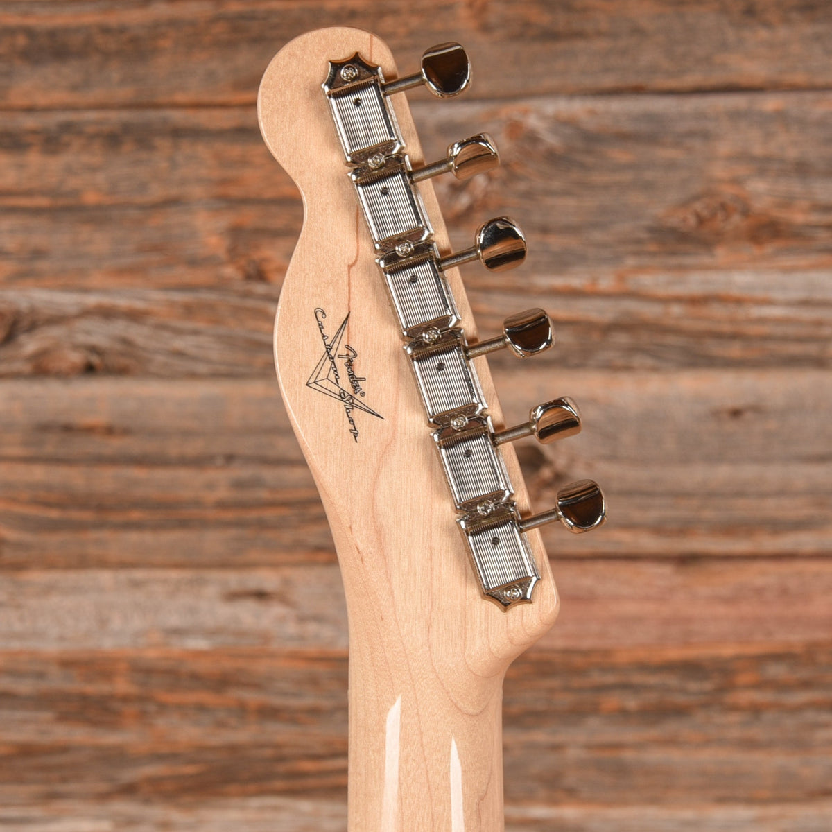 Fender Custom Shop Albert Collins Telecaster Natural 2002 - Angle 7 | MUSICTONER