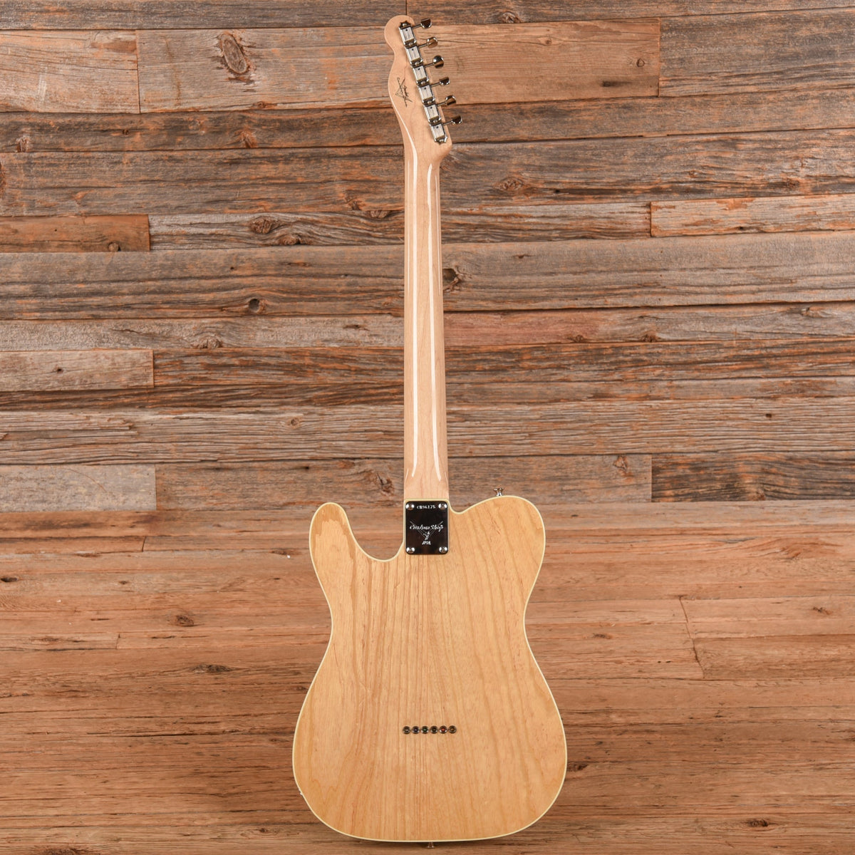 Fender Custom Shop Albert Collins Telecaster Natural 2002 - Angle 5 | MUSICTONER