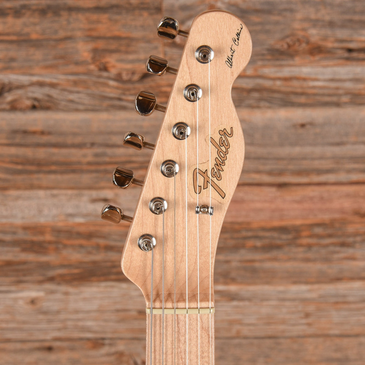 Fender Custom Shop Albert Collins Telecaster Natural 2002 - Angle 6 | MUSICTONER