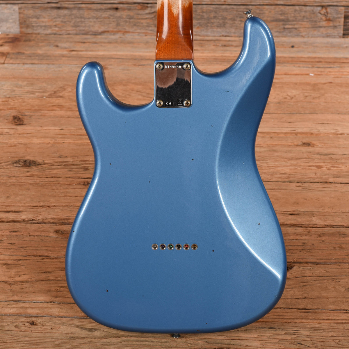 Fender Custom Shop Areil Posen Signature Stratocaster Relic Lake Placid Blue 2025 - Angle 3 | MUSICTONER