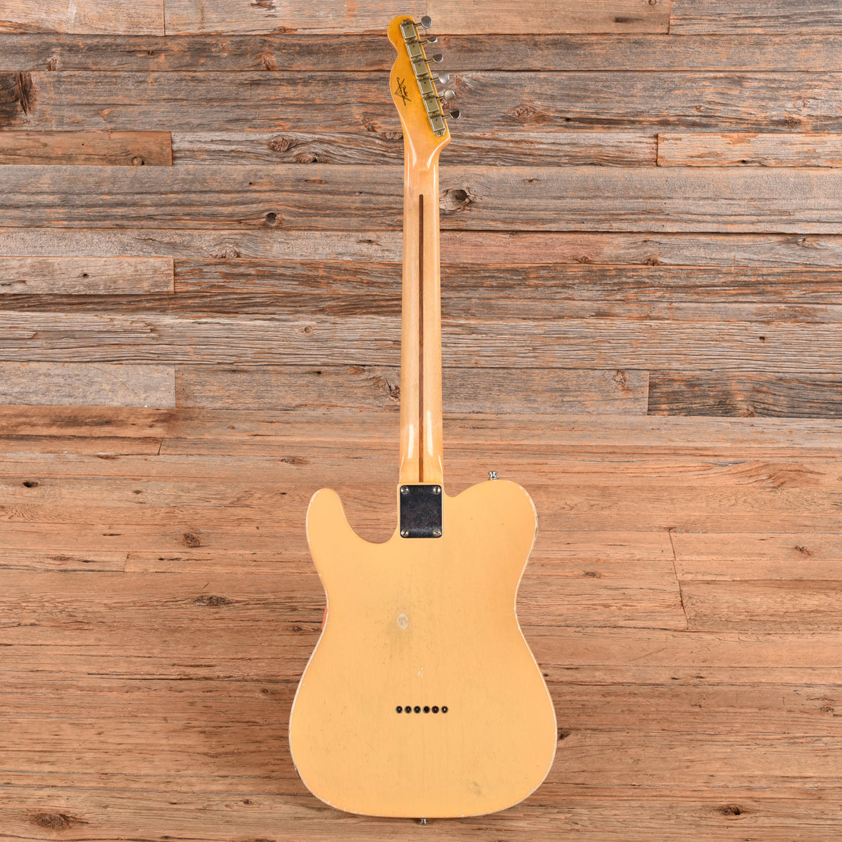 Fender Custom Shop "Nocaster" Relic Butterscotch Blonde 2014 - Angle 5 | MUSICTONER