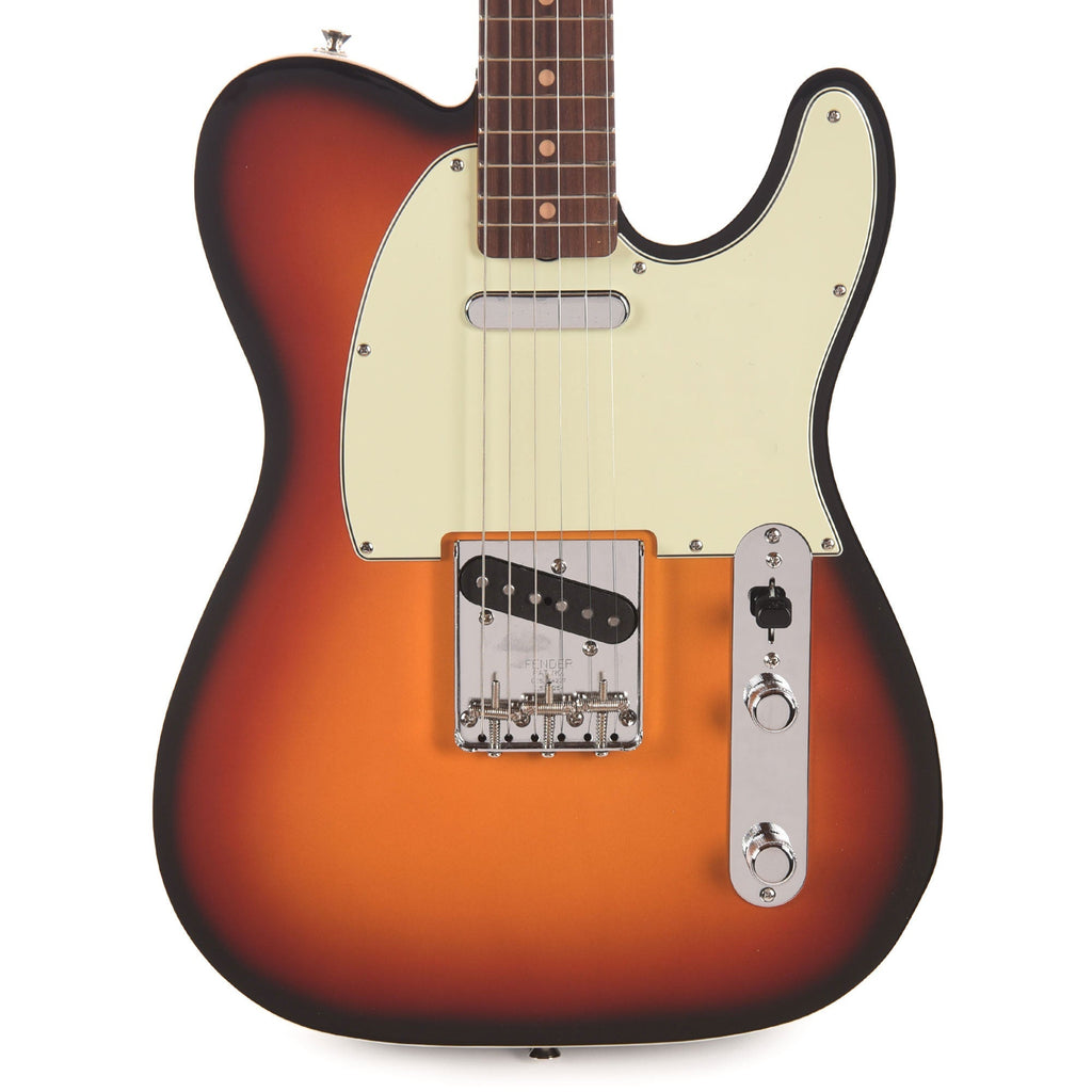 Fender Limited Edition Vintera III Early '60s Telecaster Custom 3-Color Sunburst - Angle 2 | MUSICTONER