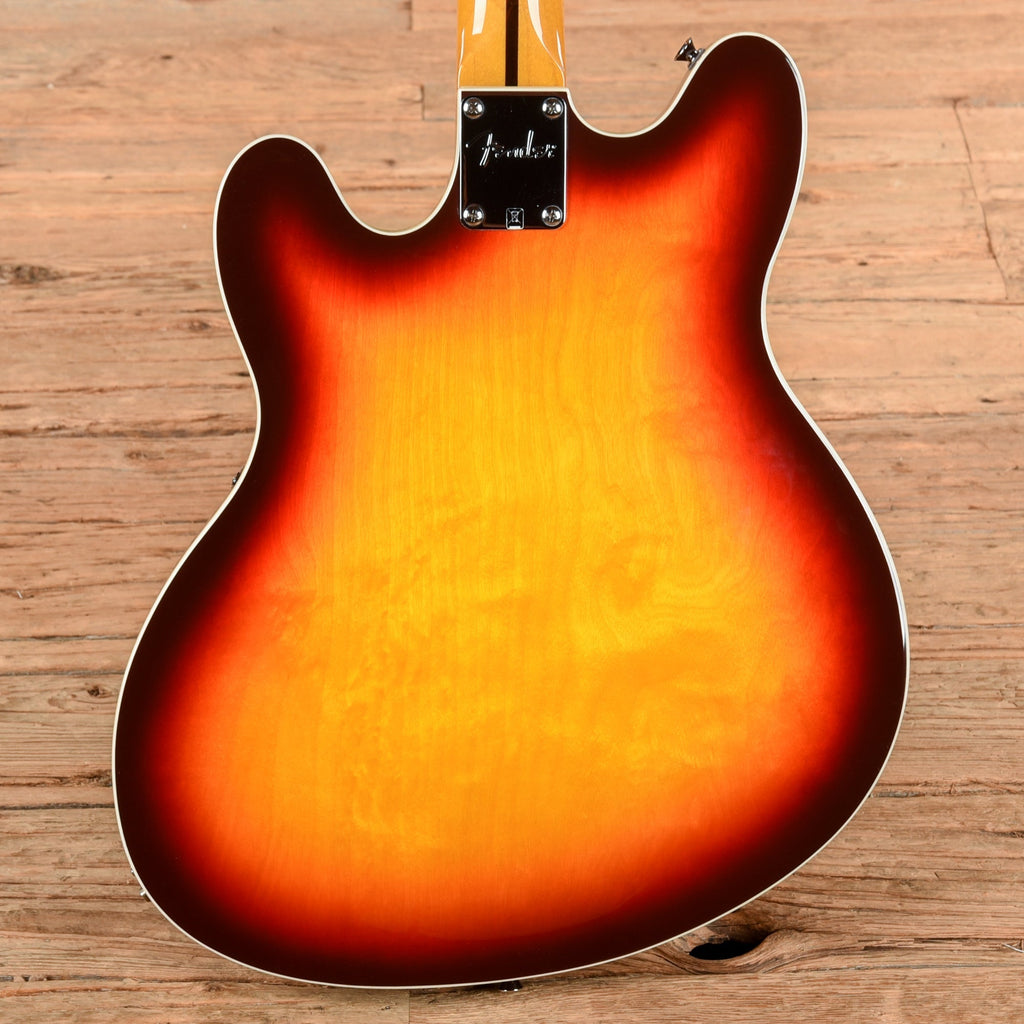Fender Modern Player Starcaster Aged Cherry Burst 2014 - Angle 3 | MUSICTONER