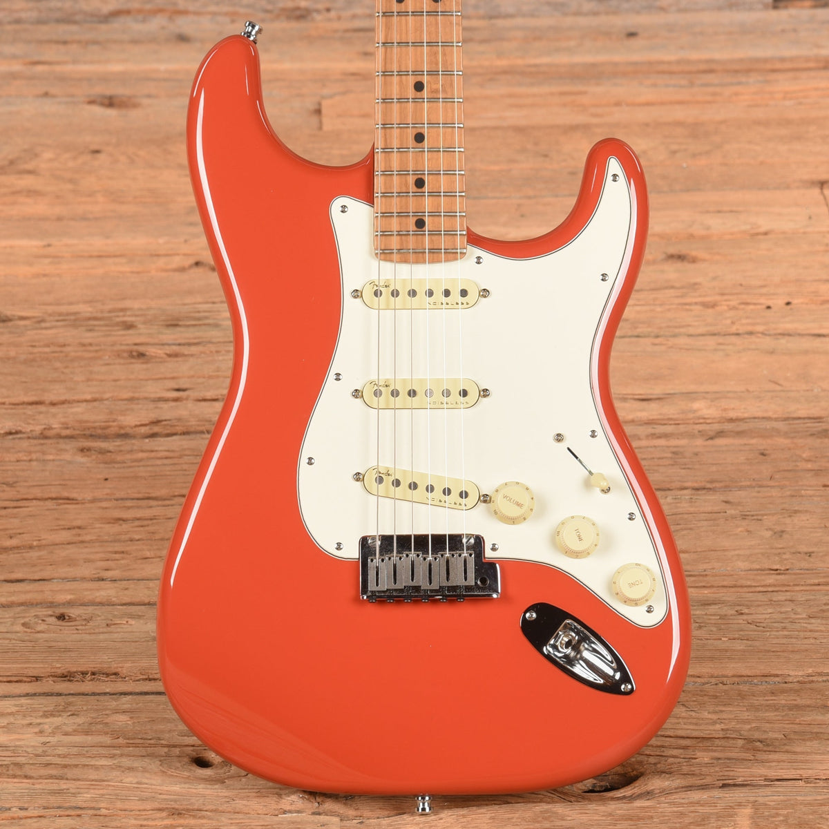 Fender Player II Stratocaster Roasted Neck Fiesta Red 2023 - MUSICTONER