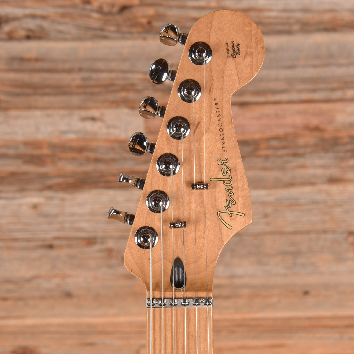 Fender Player II Stratocaster Roasted Neck Fiesta Red 2023 - Angle 6 | MUSICTONER
