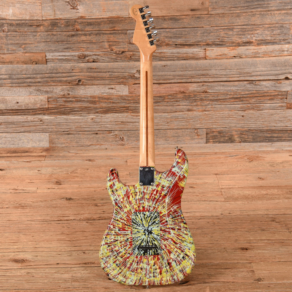 Fender Splattercaster  2003 - Angle 5 | MUSICTONER