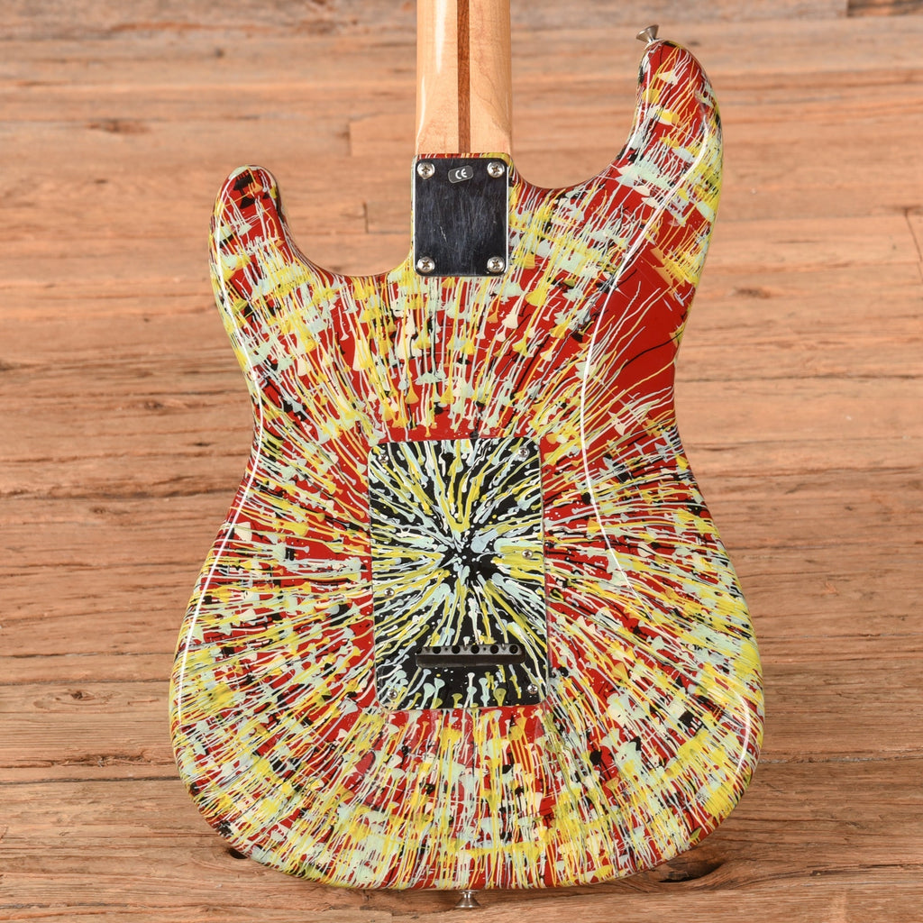 Fender Splattercaster  2003 - Angle 3 | MUSICTONER