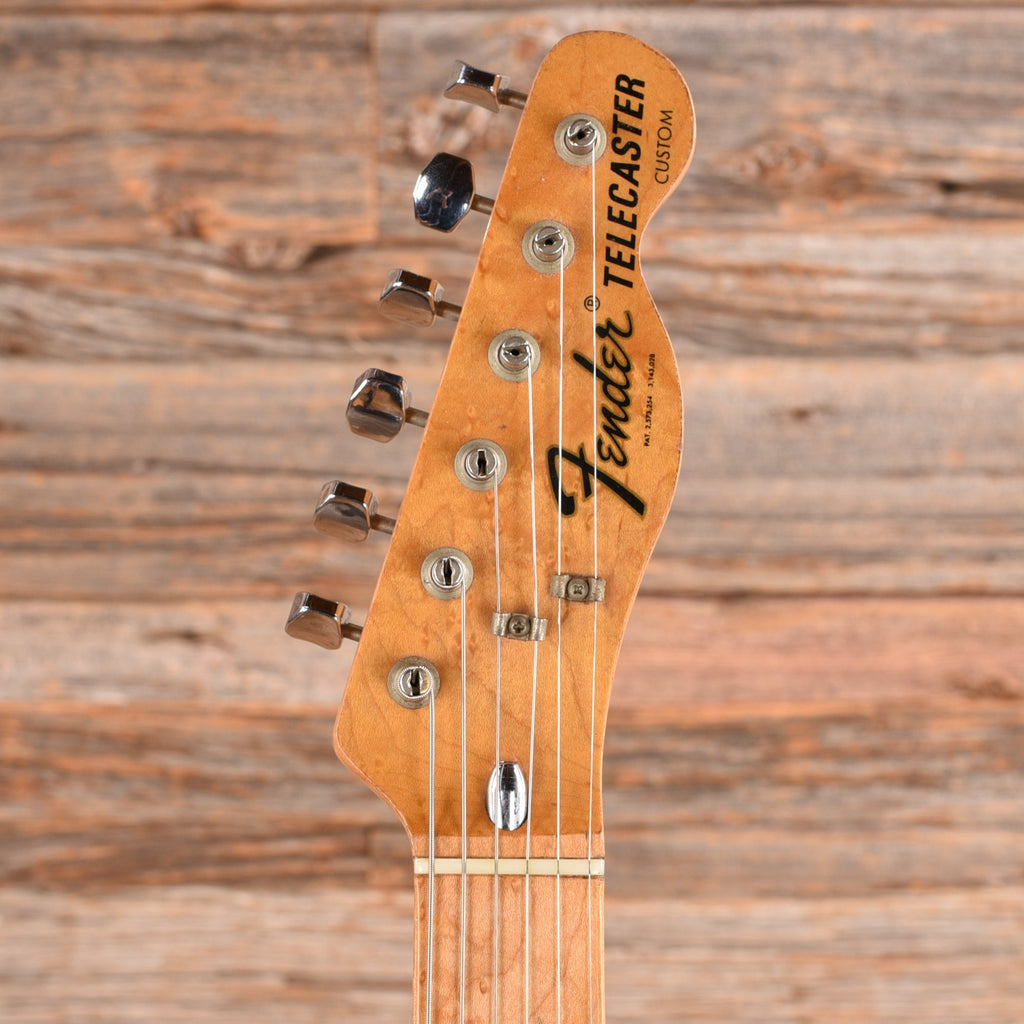 Fender Telecaster Custom Sunburst 1974 - Angle 6 | MUSICTONER