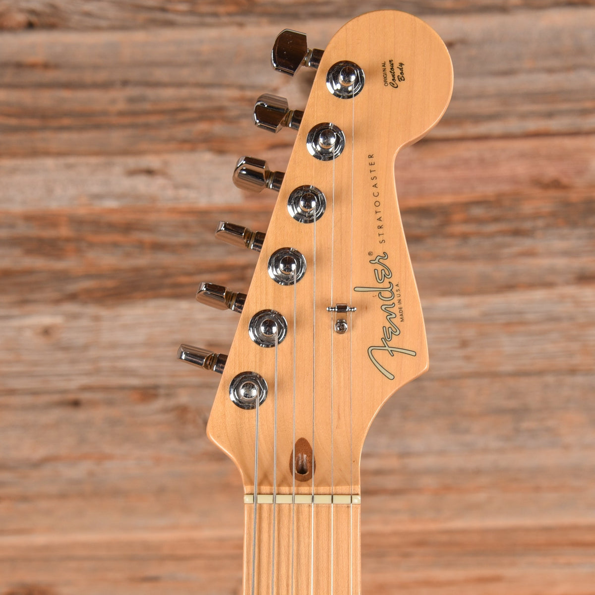 Fender American Fat Stratocaster Sienna Sunburst 2002 - Angle 6 | MUSICTONER