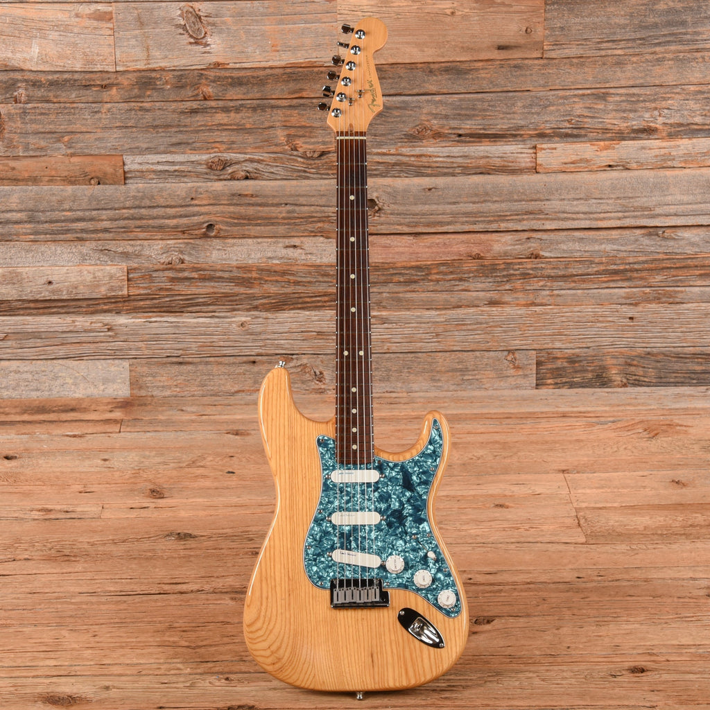 Fender American Standard Stratocaster Neck with Unknown Fender Body Natural - Angle 4 | MUSICTONER