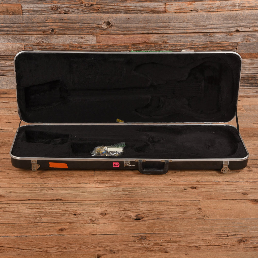 Fender American Standard Stratocaster Neck with Unknown Squier Body Black - Angle 9 | MUSICTONER