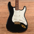 Fender American Standard Stratocaster Neck with Unknown Squier Body Black - MUSICTONER