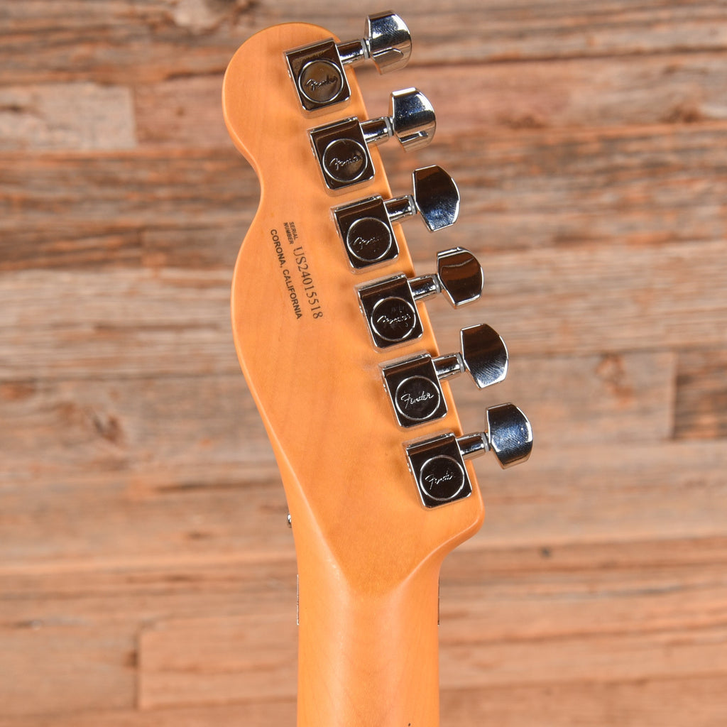 Fender American Ultra Luxe Telecaster Floyd Mystic Black 2024 - Angle 7 | MUSICTONER