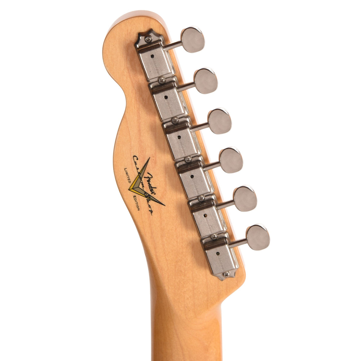 Fender Custom Shop LTD Custom Double Esquire Deluxe Closet Classic Aged Ocean Turquoise - Angle 7 | MUSICTONER