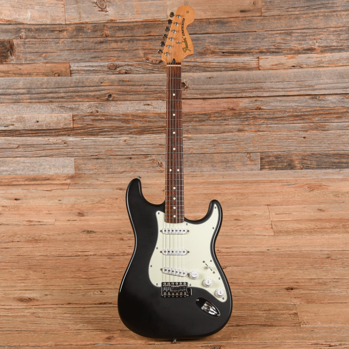 Fender Deluxe Stratocaster Flat Black 2002