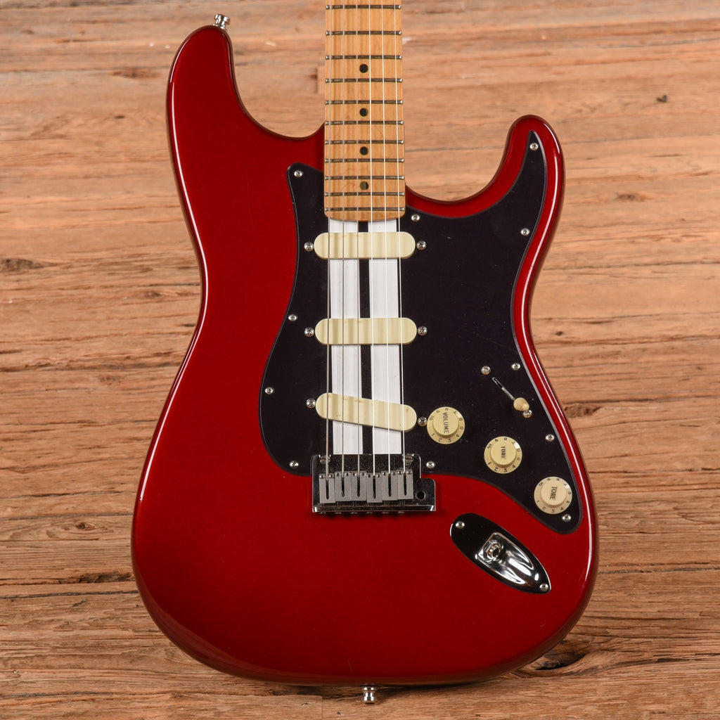 Fender Deluxe Stratocaster Plus With Unknown Body Crimson Red 1996 - MUSICTONER