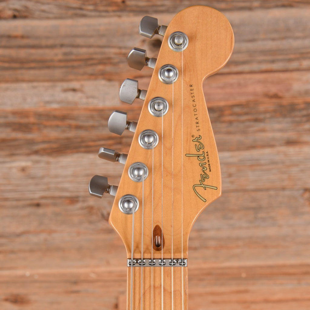 Fender Deluxe Stratocaster Plus With Unknown Body Crimson Red 1996 - Angle 6 | MUSICTONER