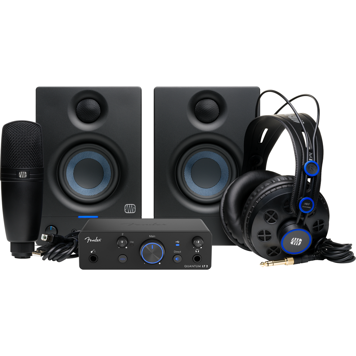 Fender Studio Quantum Complete Studio-Quality Audio Production Bundle - MusicMarket