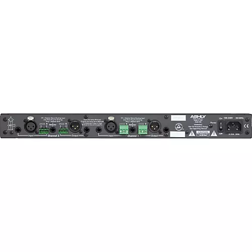 Ashly Audio CLX-52 2-Channel Peak Compressor and Limiter - View 4 | MusicMarket