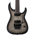 ESP LTD M-1007 Baritone Electric Guitar, Charcoal Burst Satin - MusicMarket