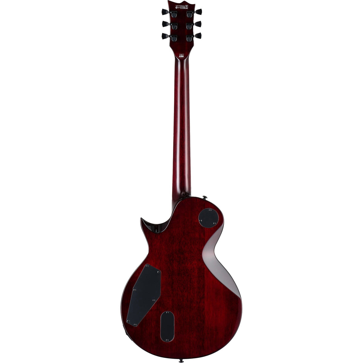 ESP LTD EC-1000 Fluence Quilted Maple Electric Guitar, See Thru Black Cherry - View 2 | MusicMarket