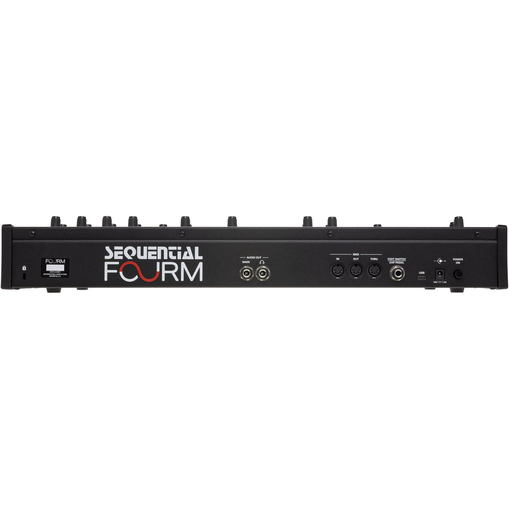 Sequential Fourm 37-Key 4 Voice Analog Synthesizer w/ Polyphonic Aftertouch - View 3 | MusicMarket